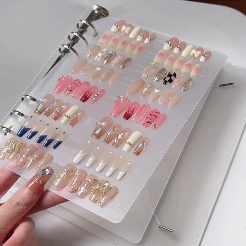 Photography Basic - Nail Art Piece Storage Book Inner