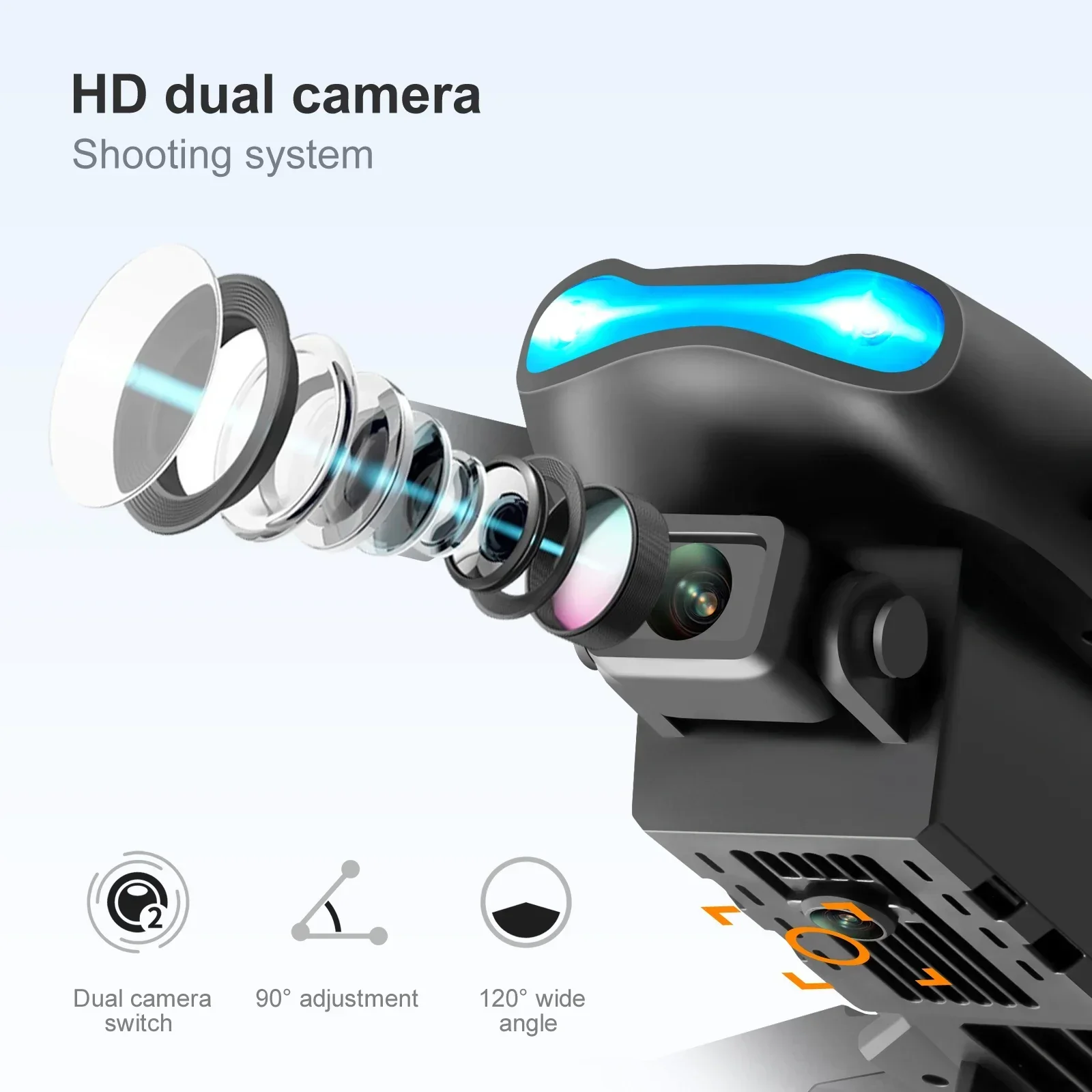 New E99 Pro HD 4K Drone Dual C - Photography Drone recension och pris