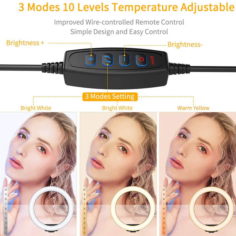 16/26/33cm Selfie Ring Light P - Photography Treatment recension och pris