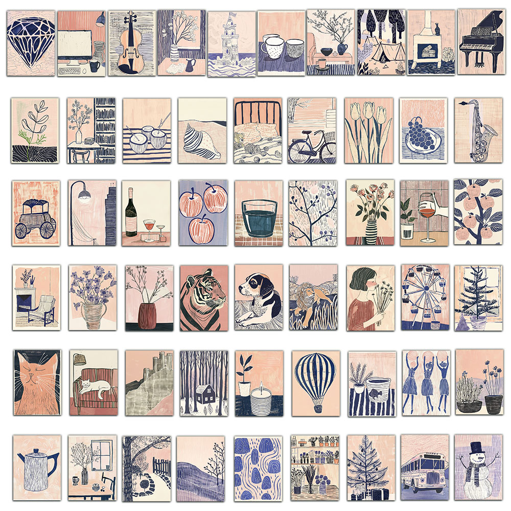55PCS Abstract Art Illustratio - Photography Basic recension och pris