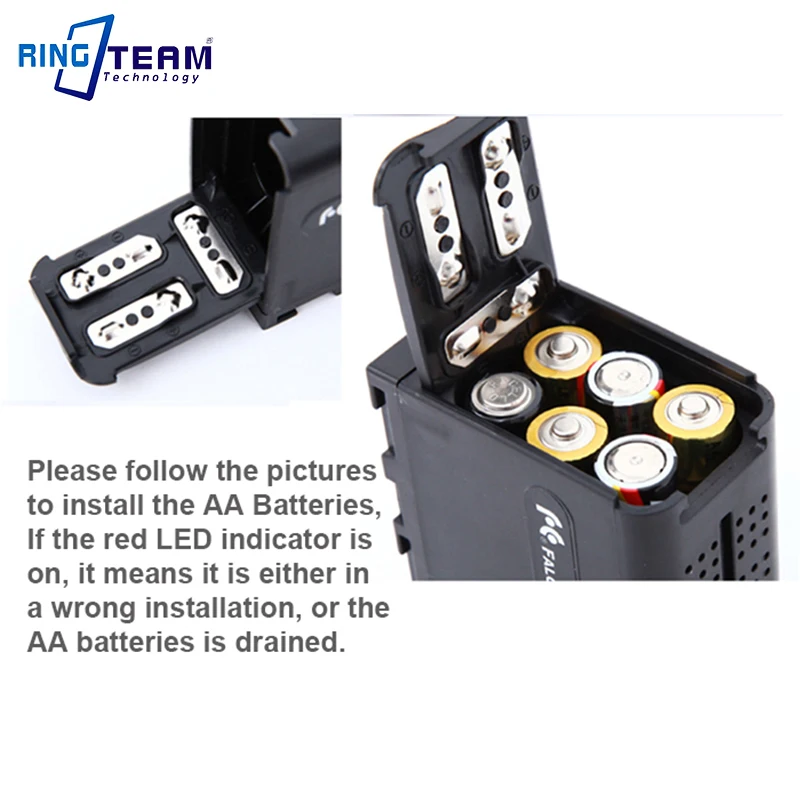 BB-6 BB6 Battery Box Case for  - Video Led Light Panel recension och pris
