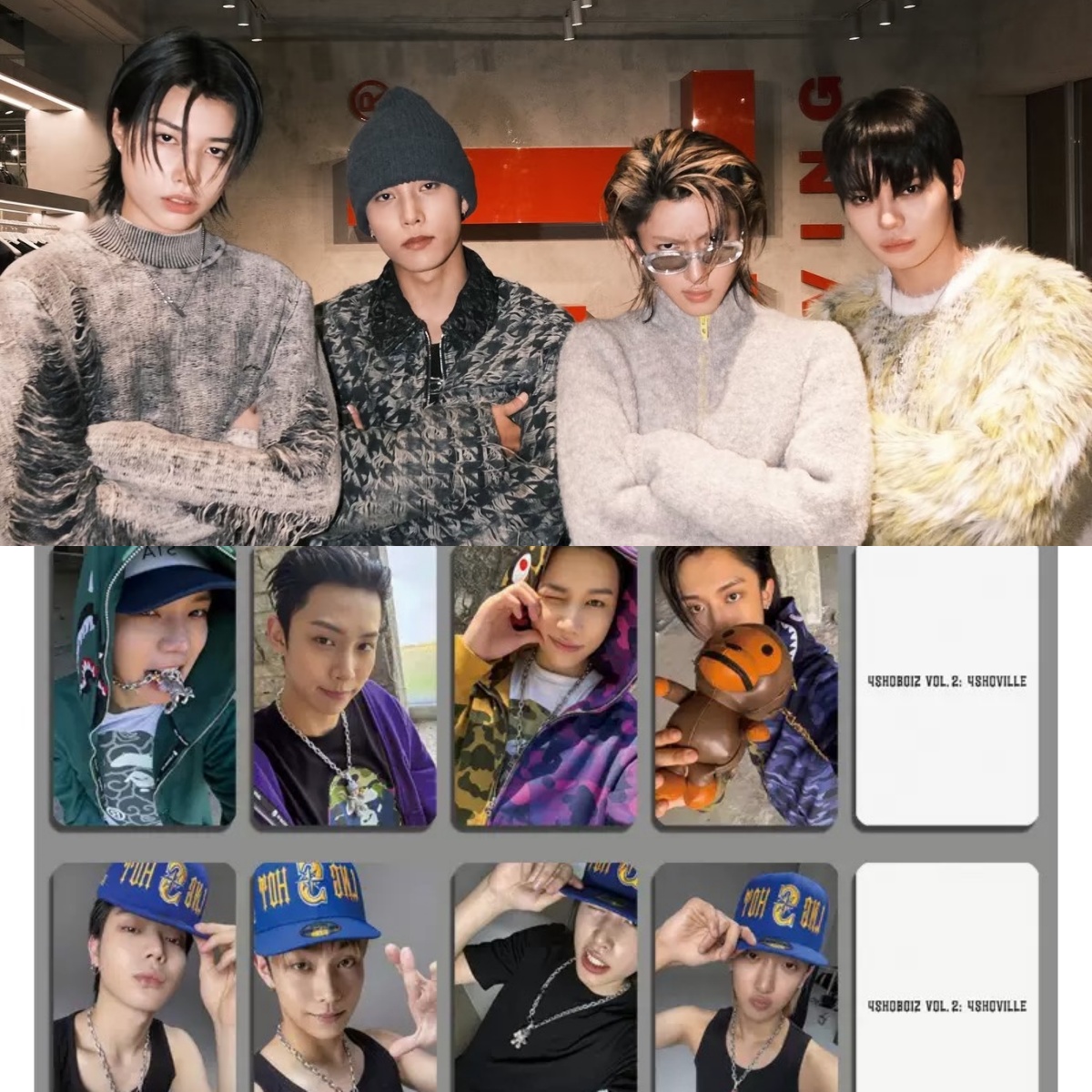 4PCS Kpop Hot Boy Group LNGSHO - Photography Portfolio recension och pris