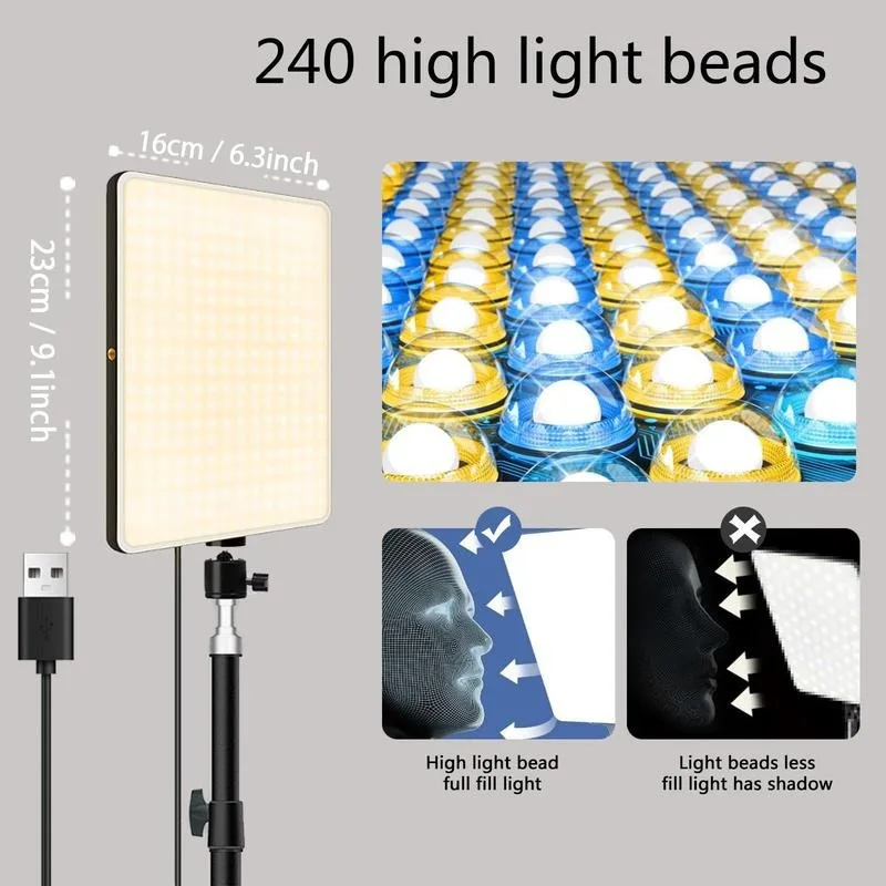 LED Video Light Photo Studio L - Video Led Light Panel recension och pris