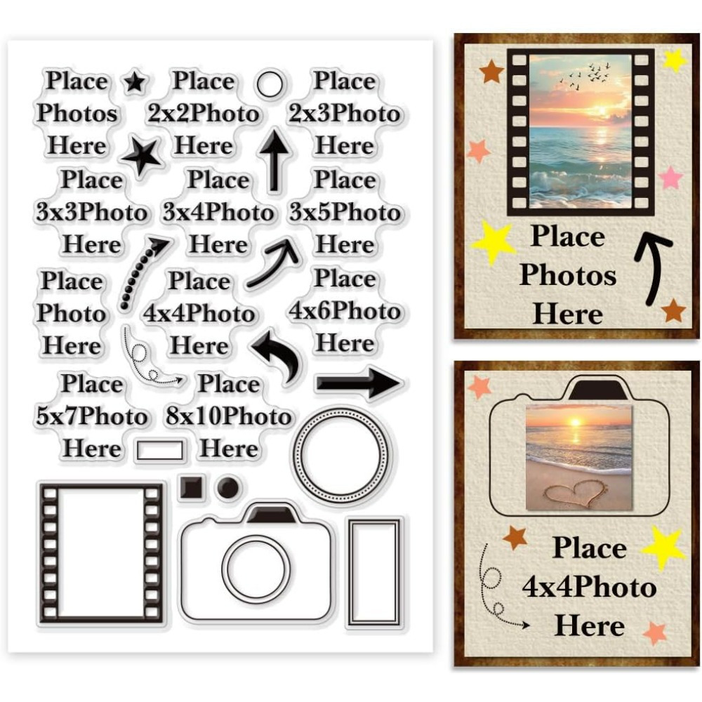 Place Photo Here Clear Stamp A - Photographic Memory recension och pris