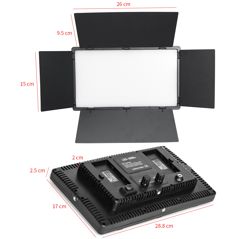 U800 LED Photo Studio Light fo - Video Led Light Panel recension och pris