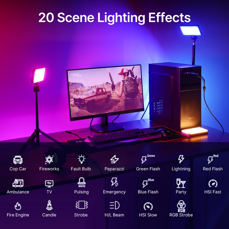 Ulanzi LT002 7 inch Pocket LED - Video Led Light Panel recension och pris