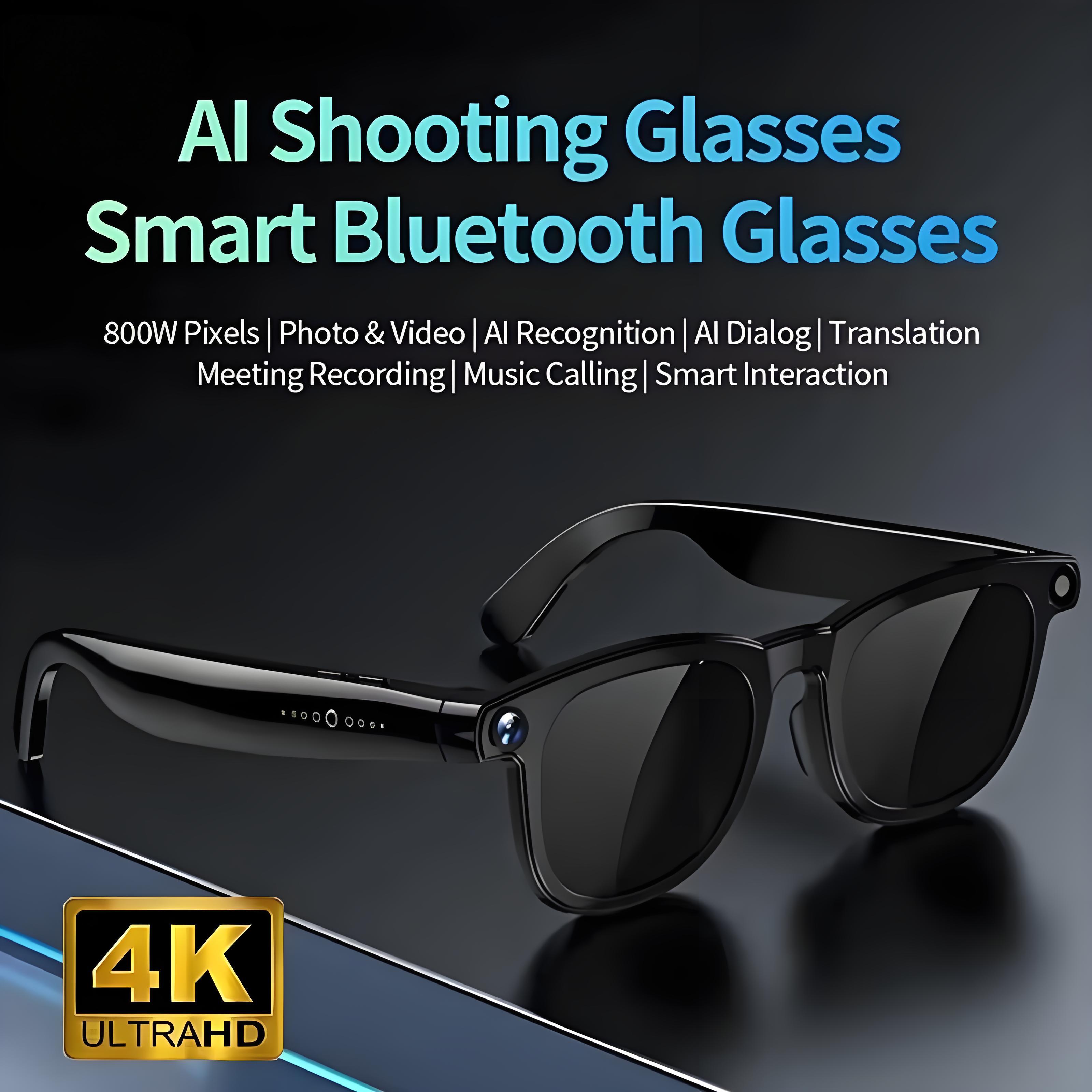 New AI Smart Glasses 800W HD C - Photographic Memory recension och pris
