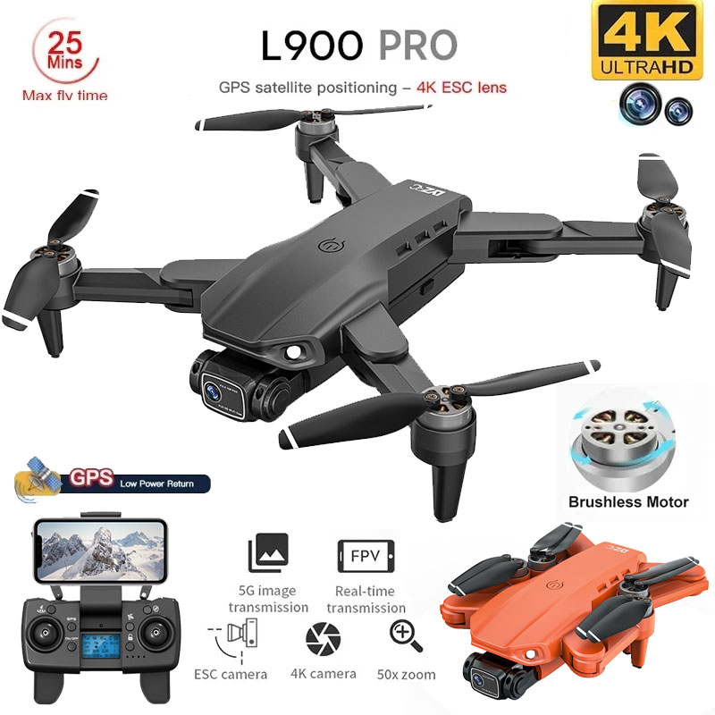 L900 Pro GPS Drone 4K Professi - Photography Drone recension och pris