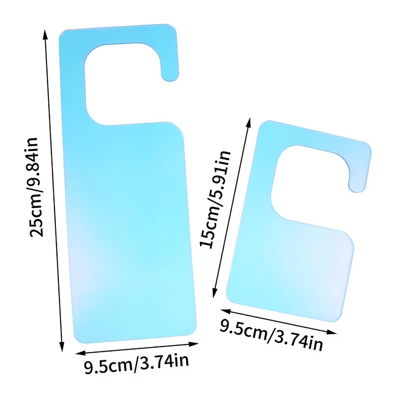 2pcs Transparent Nail Art Disp - Color Checker Card recension och pris