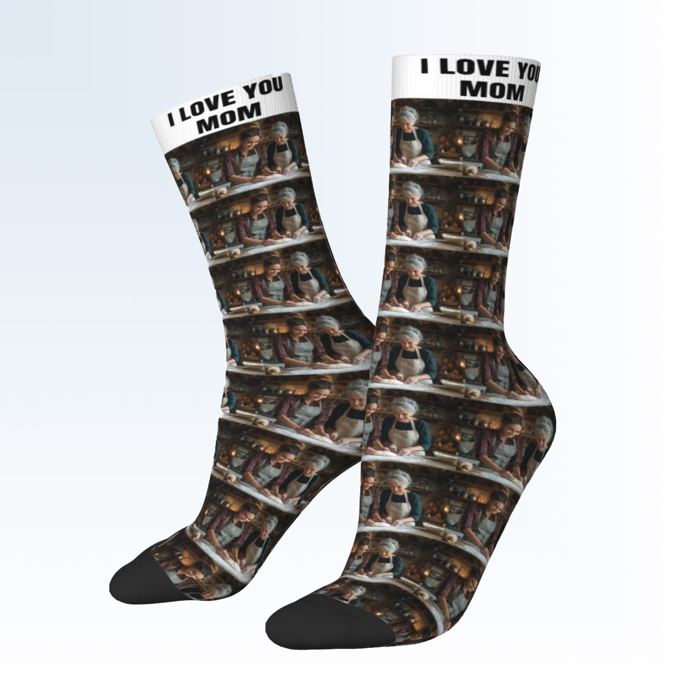Customized photo socks  Unisex - Photographic Memory recension och pris