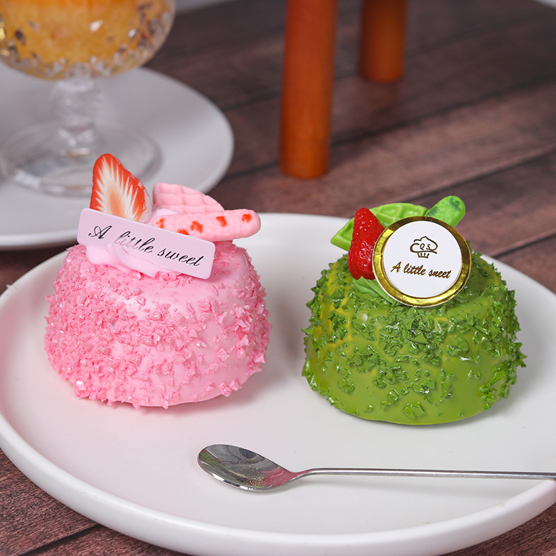 1PC Artificial Mousse Cake Des - Photography Pro recension och pris