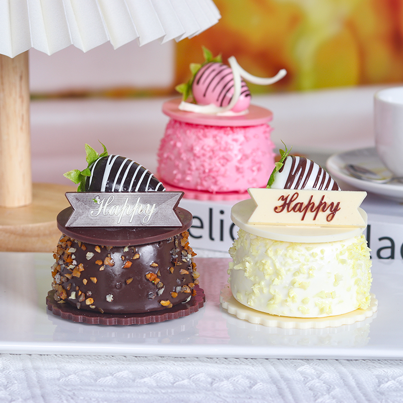 1PC Artificial Mousse Cake Des - Photography Pro recension och pris
