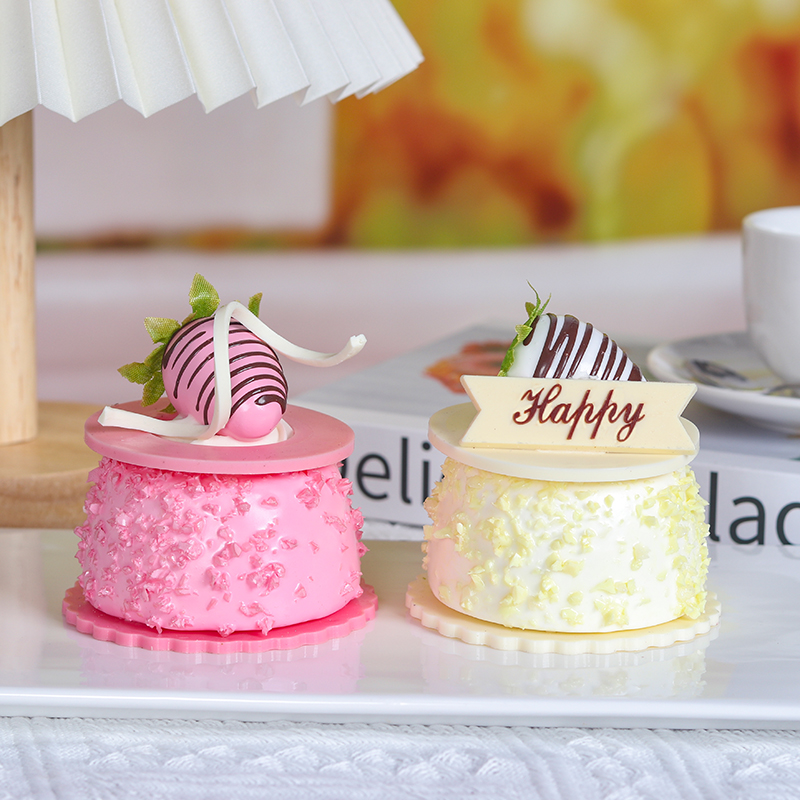 1PC Artificial Mousse Cake Des - Photography Pro recension och pris
