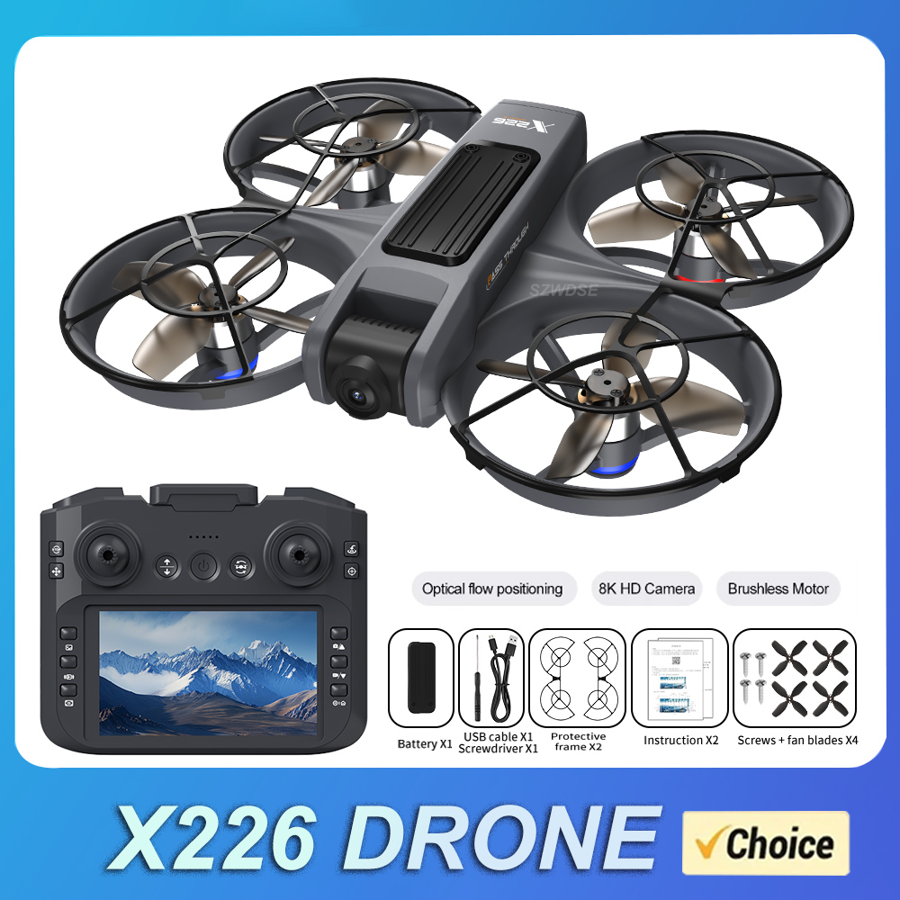 NEW X226 RC Drone 2.4G 5G WIFI - Photography Drone recension och pris