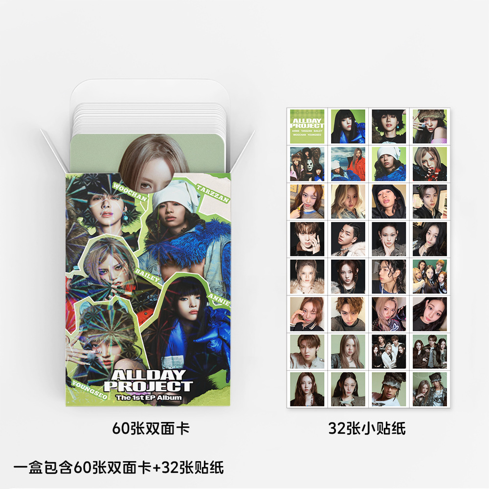 92Pcs/Set ALLDAY PROJECT Idol  - Photography Portfolio recension och pris