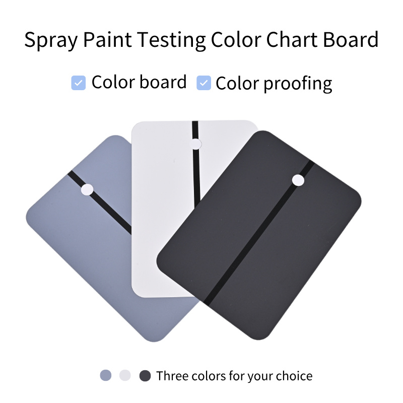 50pcs of Thin Iron Plate Spray - Color Checker Card recension och pris
