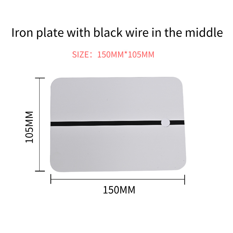 50pcs of Thin Iron Plate Spray - Color Checker Card recension och pris