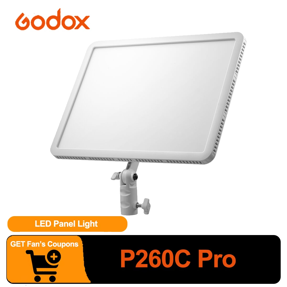Godox P260C PRO LED Light Pane - Video Led Light Panel recension och pris