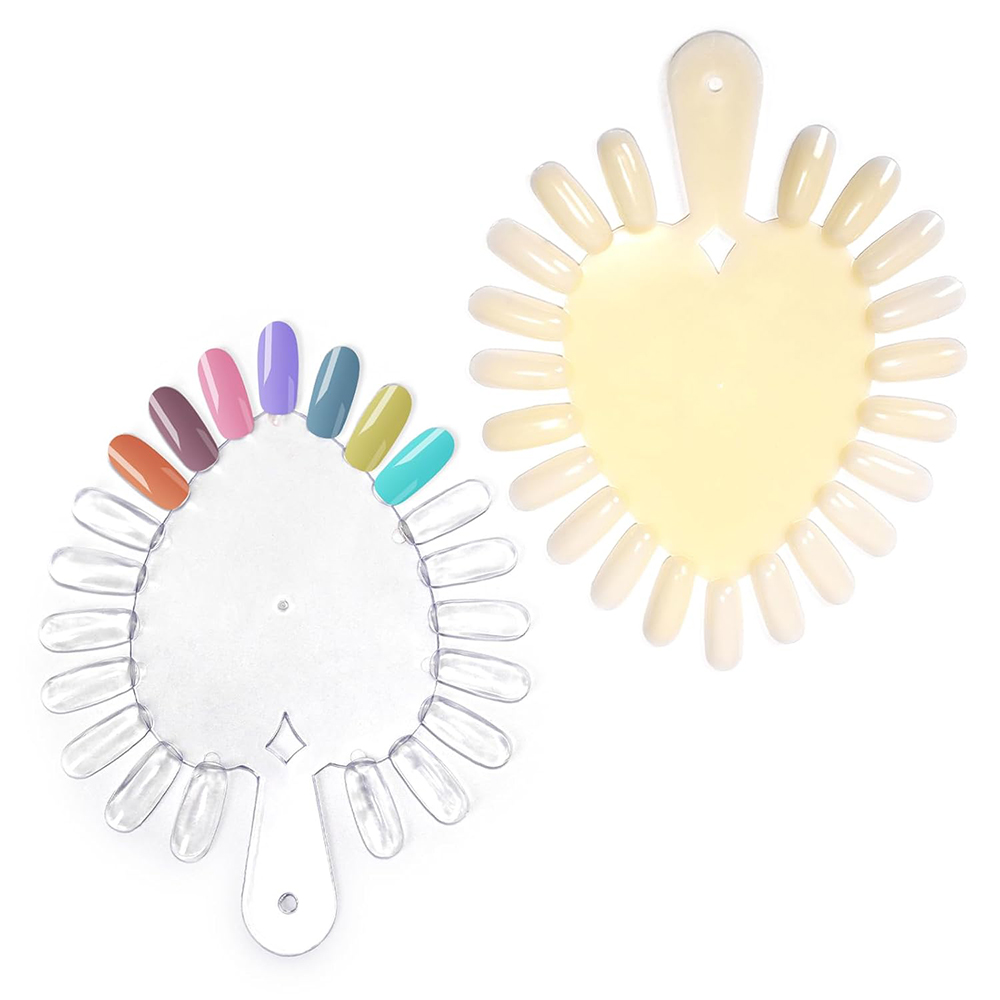 10Pcs Heart-shaped Nails Color - Color Checker Card recension och pris