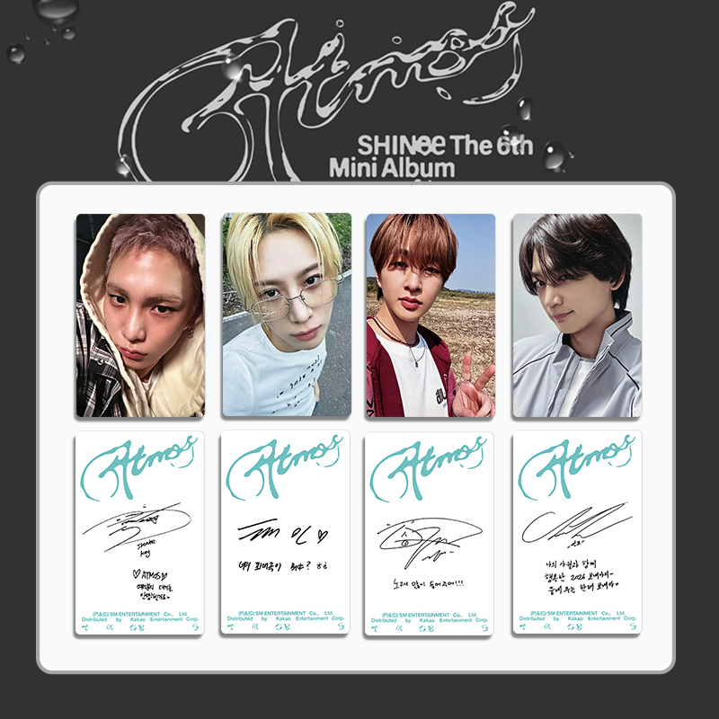4Pcs/Set Idol SHINEE New Album - Photography Portfolio recension och pris
