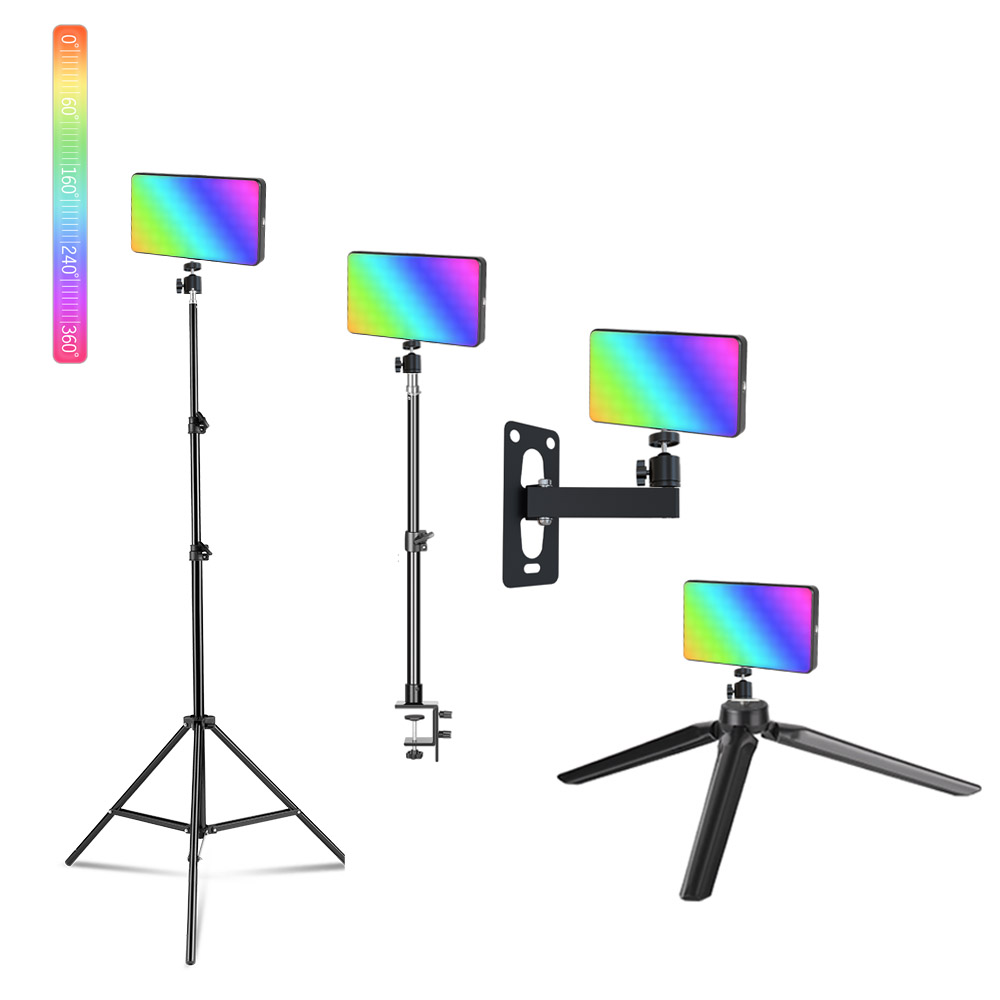 SH W140 LED RGB Video Light 0- - Video Led Light Panel recension och pris