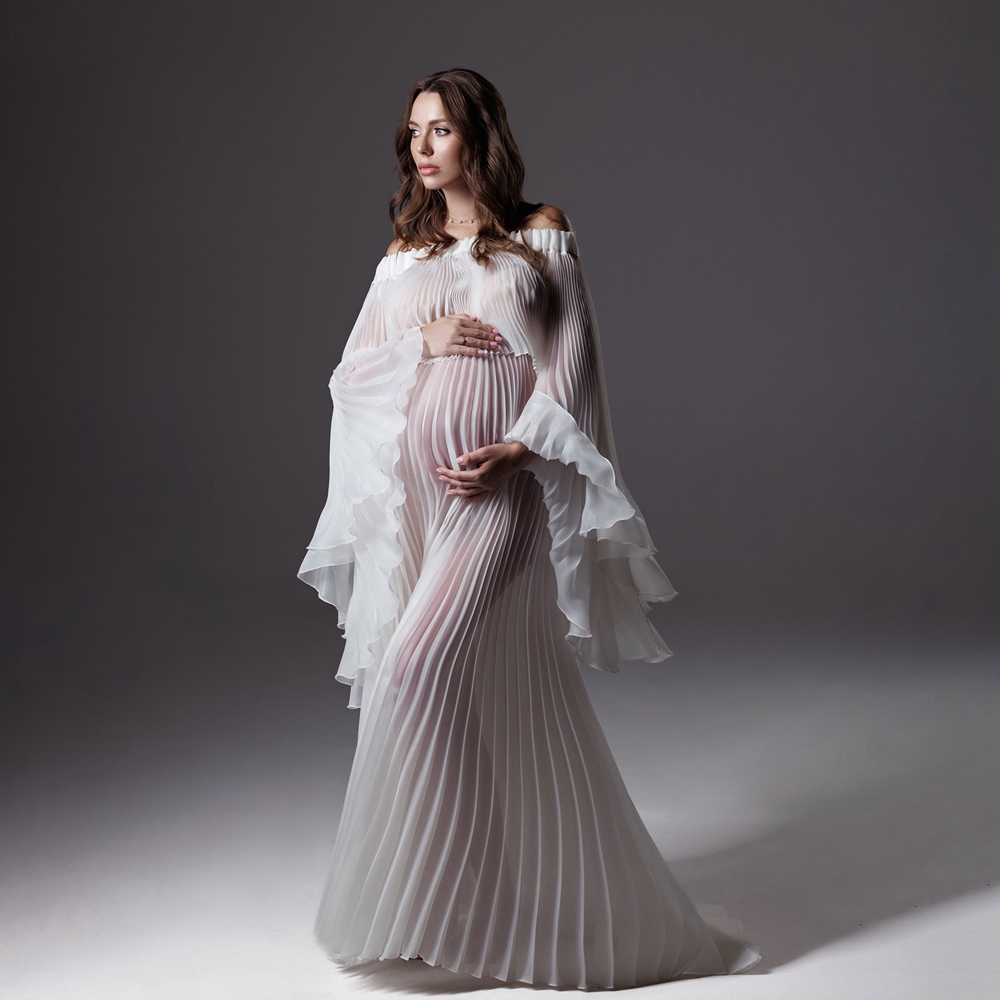 Pleated Maternity Photography  - Photography Club recension och pris