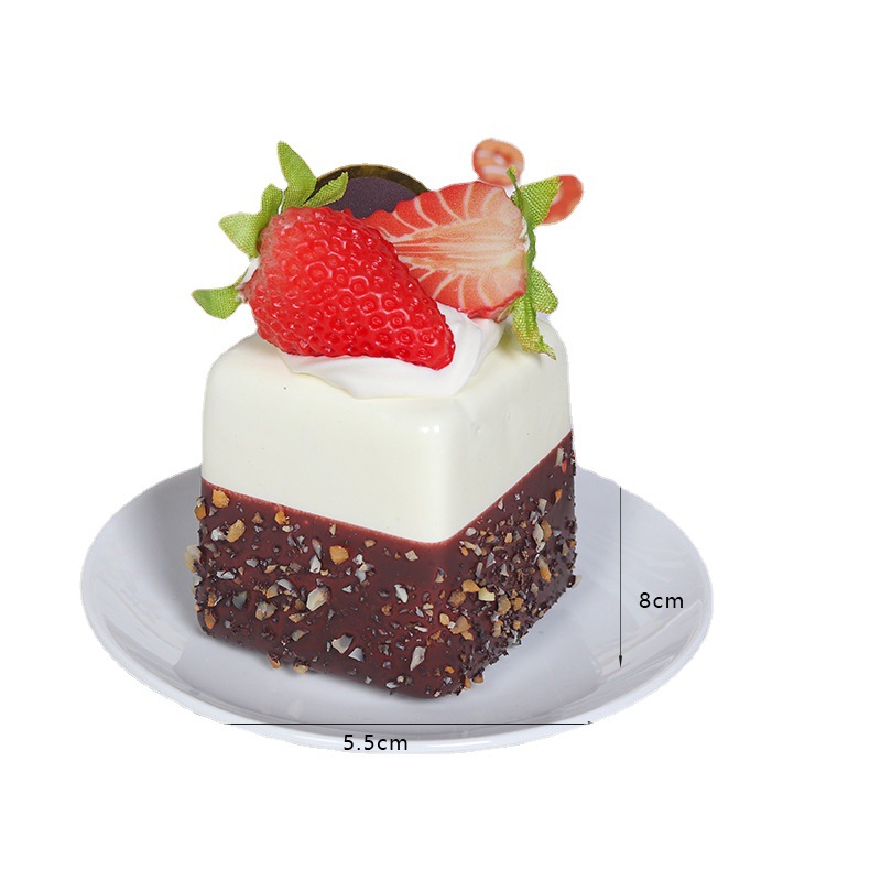 1PC Artificial Fruit Cake Bisc - Photography Pro recension och pris