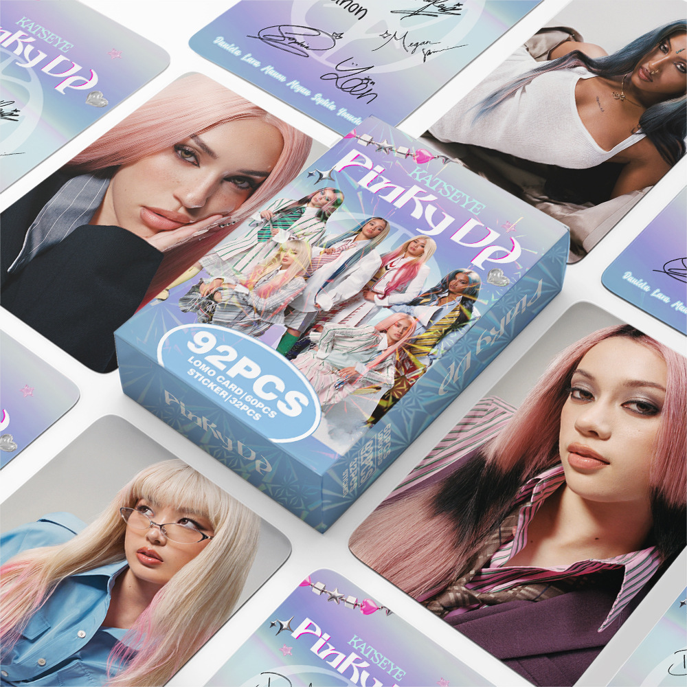 92pcs KATSEYE New Album PINKY  - Photography Portfolio recension och pris