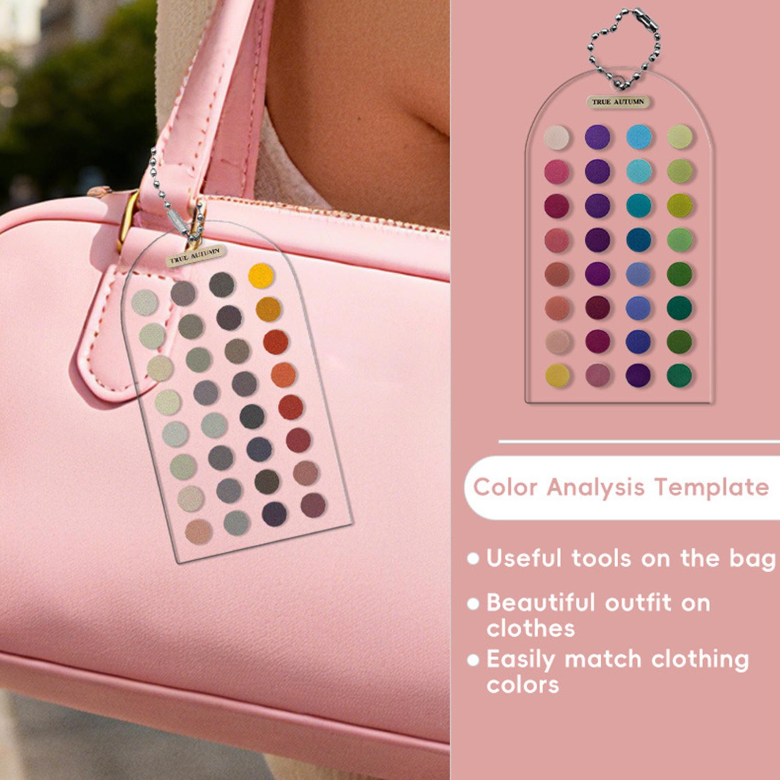 2Pcs Soft Summer Color Cards C - Color Checker Card recension och pris