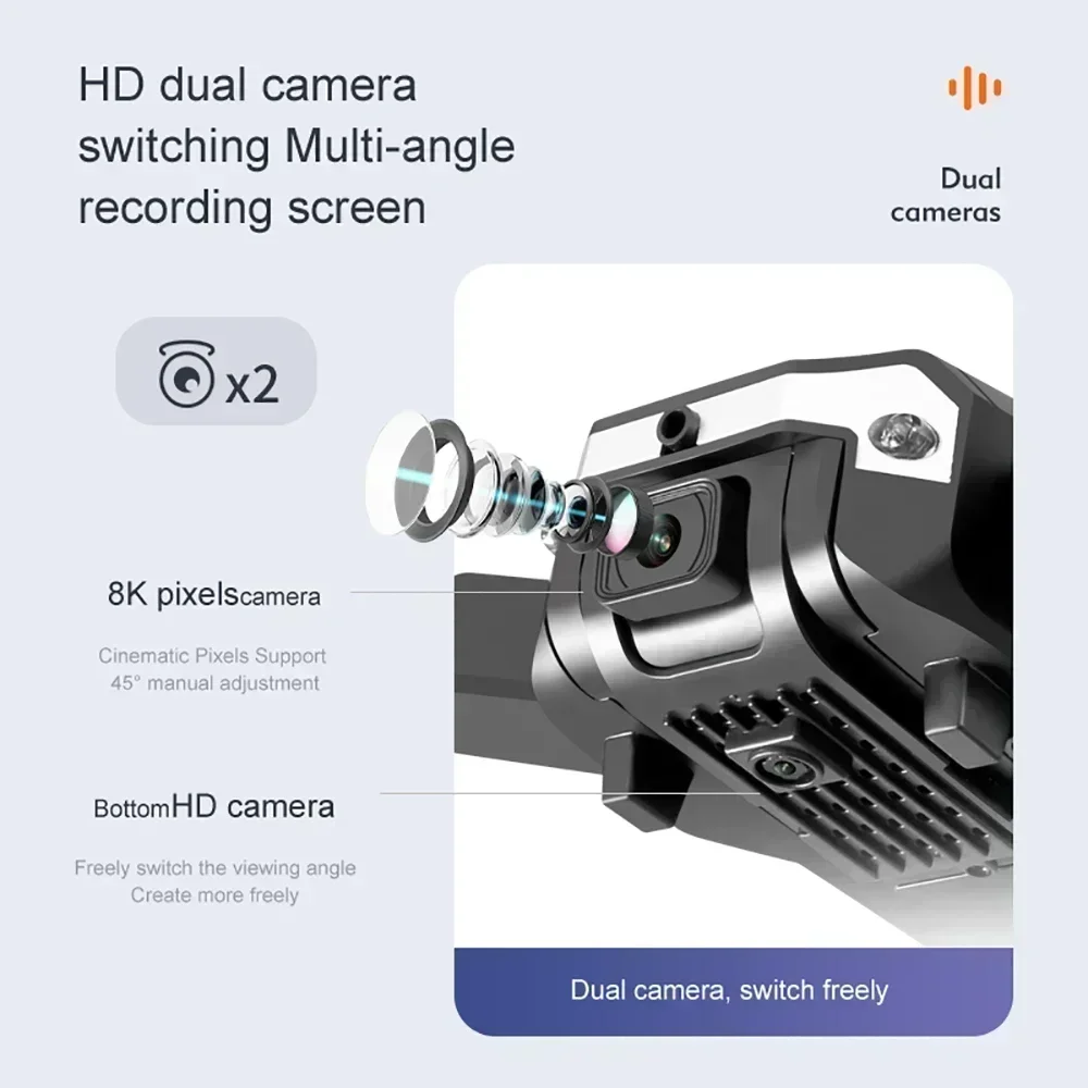 G6 pro Drone with 8K Dual Came - Photography Drone recension och pris