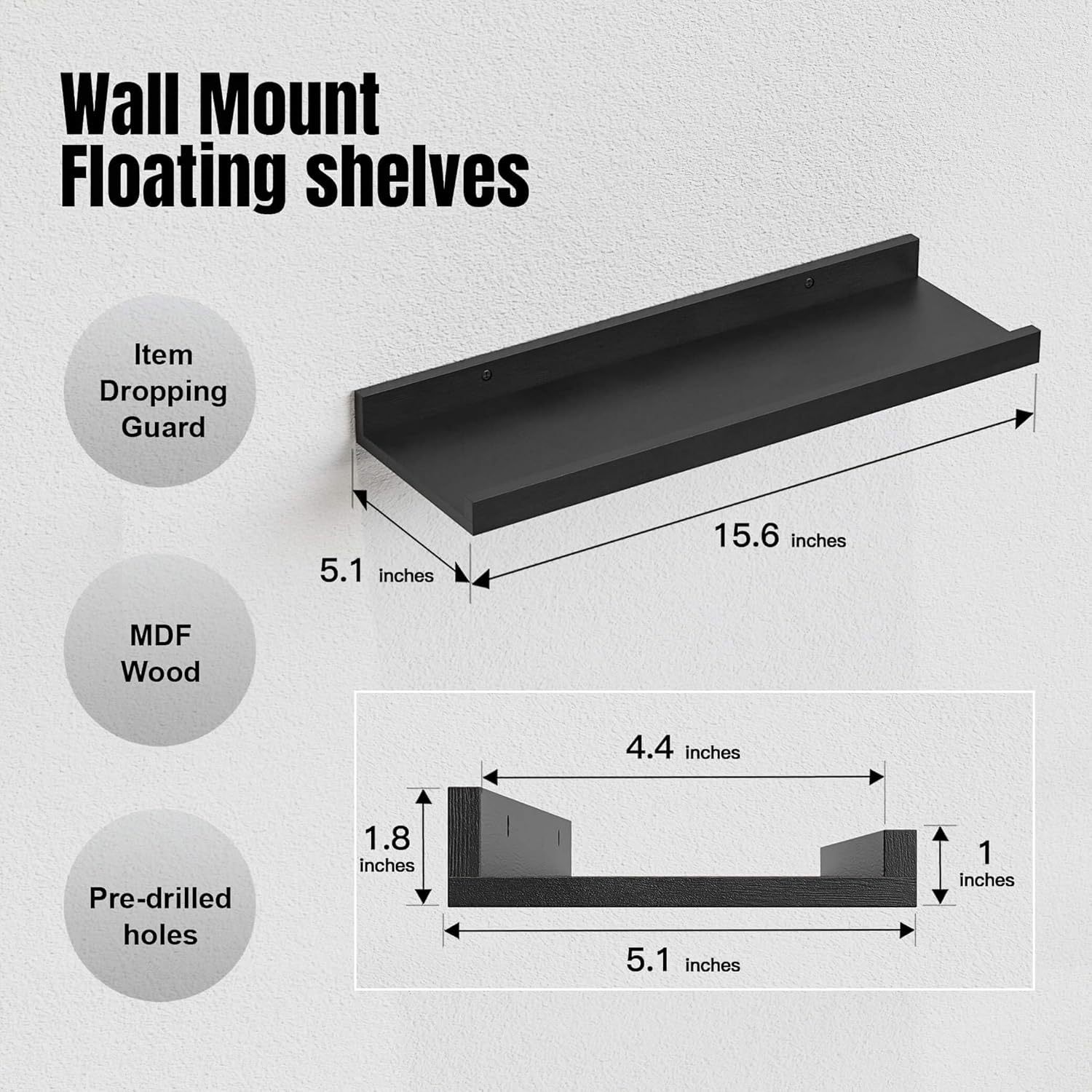 Creative wall storage rack 2-p - Photography Basic recension och pris
