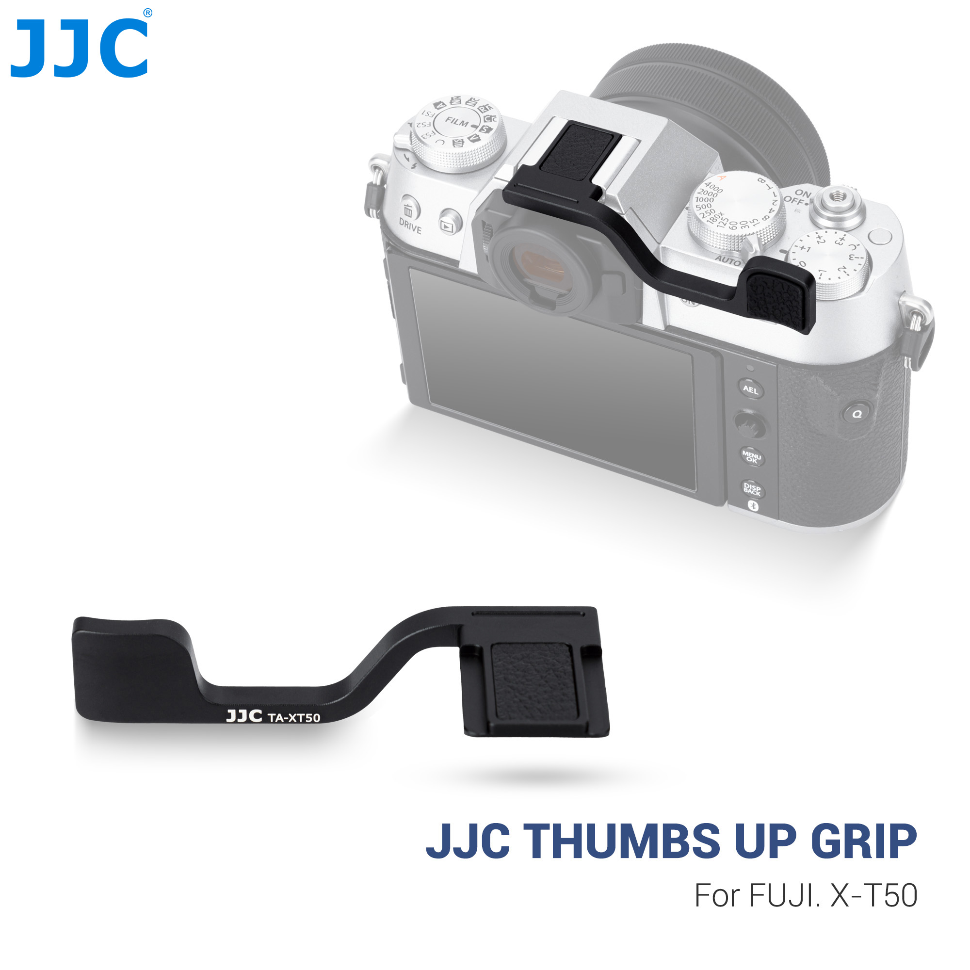 JJC Deluxe Metal Thumb Up Grip - Camera Battery Grip recension och pris