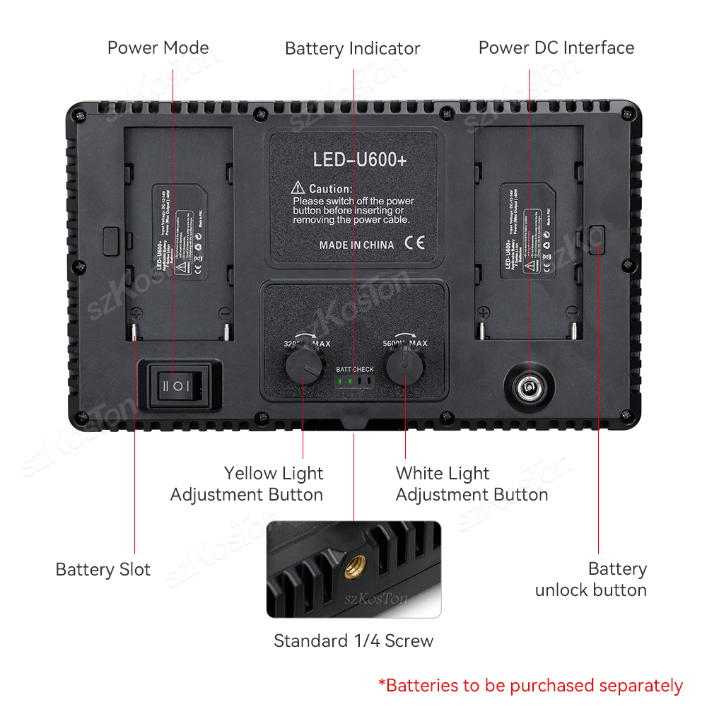 RGB Photography Video LED Fill - Video Led Light Panel recension och pris