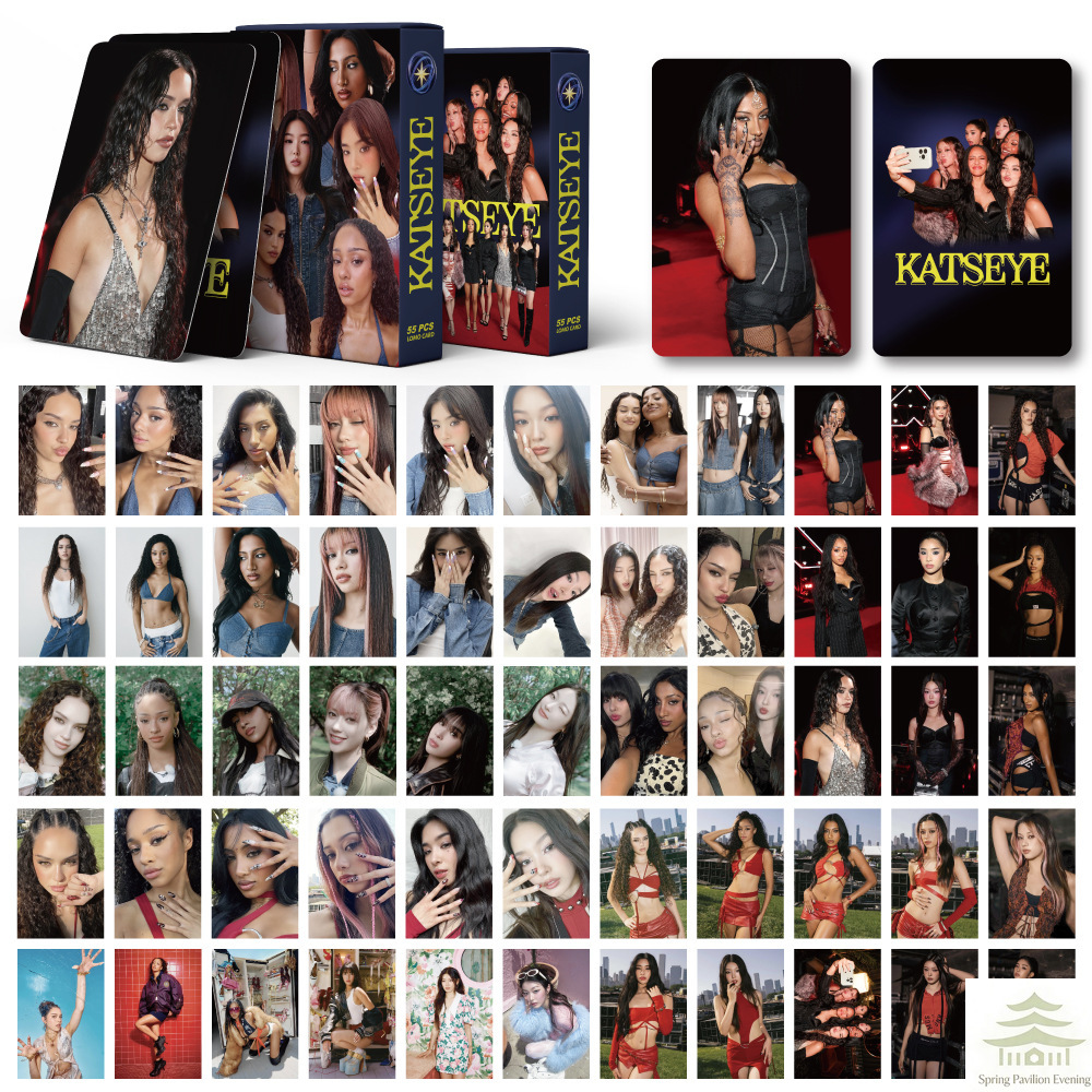 55Pcs/Set Kpop Idol KATSEYE Ne - Photography Portfolio recension och pris