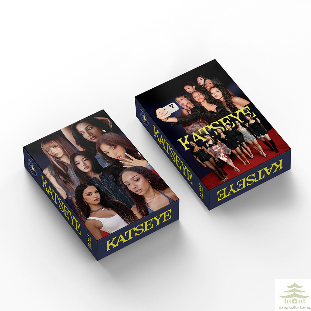 55Pcs/Set Kpop Idol KATSEYE Ne - Photography Portfolio recension och pris